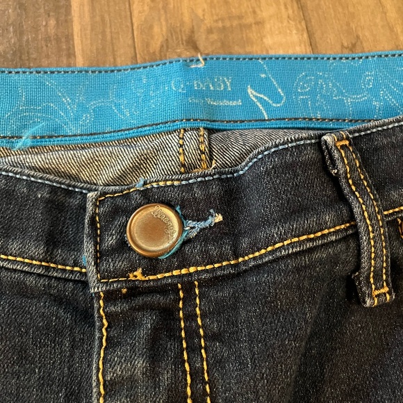 Wrangler Q Baby Women's Dark Blue Boot Cut Jeans Long - Picture 4 of 5